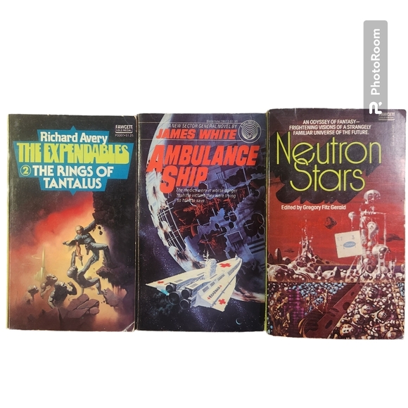 Lot of 3 Vintage Science Fiction Fantasy Books - Picture 1 of 11